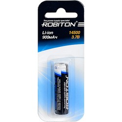 Аккумуляторная батарейка Robiton 1x14500 900 mAh