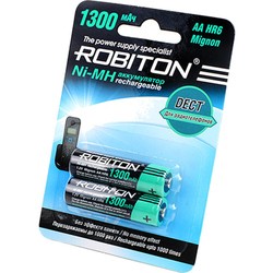 Аккумуляторная батарейка Robiton Dect 2xAA 1300 mAh