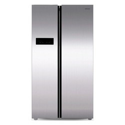 Холодильник Ginzzu NFK-605 (нержавеющая сталь)