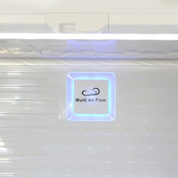 Холодильник Ginzzu NFK-510 Glass (белый)