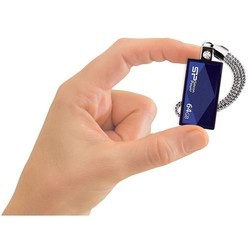 USB Flash (флешка) Silicon Power Touch 810 16Gb (синий)