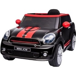 Детский электромобиль RiverToys Mini Cooper JJ2258 (черный)