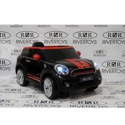 Детский электромобиль RiverToys Mini Cooper JJ2258 (черный)