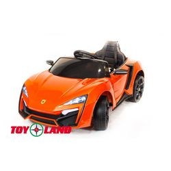 Детский электромобиль Toy Land Lykan QLS 5188 (оранжевый)