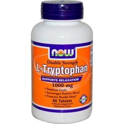 Аминокислоты Now L-Tryptophan 500 mg 60 cap