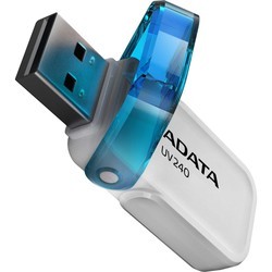 USB Flash (флешка) A-Data UV240 16Gb (белый)