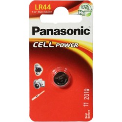 Аккумуляторная батарейка Panasonic 1xLR44