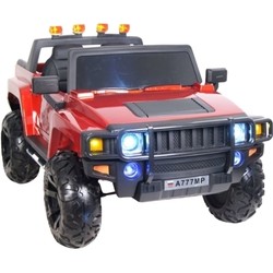 Детский электромобиль RiverToys Hummer A777MP (бордовый)