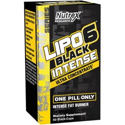 Сжигатель жира Nutrex Lipo-6 Black Intense Ultra Concentrate 60 cap