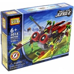 Конструктор LOZ Robotic Cicada Jungle 3014