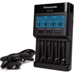 Зарядка аккумуляторных батареек Panasonic Flagship Charger BQ-CC65E