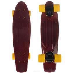 Скейтборд Ridex Candy 22 Abec-7 (бордовый)