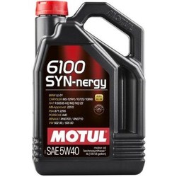 Моторное масло Motul 6100 Syn-Nergy 5W-40 4L