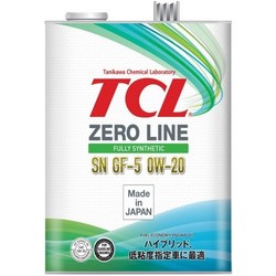 Моторное масло TCL Zero Line 0W-20 4L
