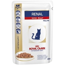 Корм для кошек Royal Canin Renal Beef Pouch 0.085 kg