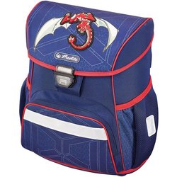 Школьный рюкзак (ранец) Herlitz Loop Plus Red Robo Dragon