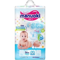 Подгузники Manuoki Diapers M / 56 pcs