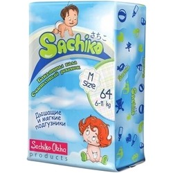 Подгузники Sachiko-Olzha Diapers M / 64 pcs