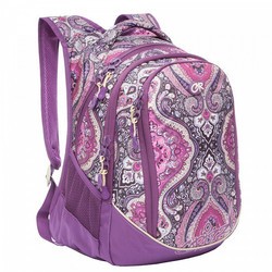 Школьный рюкзак (ранец) Grizzly RD-835-1 (фиолетовый)