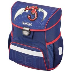 Школьный рюкзак (ранец) Herlitz Loop Red Robo Dragon