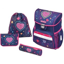 Школьный рюкзак (ранец) Herlitz Loop Plus Blue Hearts