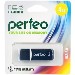 USB Flash (флешка) Perfeo C02 16Gb (белый)