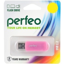 USB Flash (флешка) Perfeo C03 4Gb (белый)