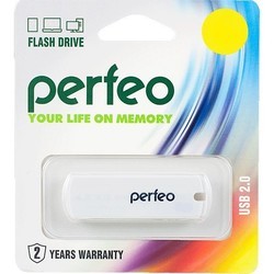 USB Flash (флешка) Perfeo C05 4Gb (белый)
