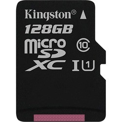 Карта памяти Kingston microSDXC Canvas Select 128Gb