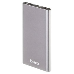 Powerbank аккумулятор Buro RB-10000-QC3.0-I&O (серый)
