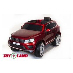 Детский электромобиль Toy Land Volkswagen Touareg (красный)