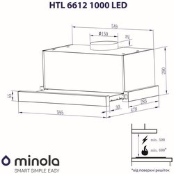 Вытяжка Minola HTL 6612