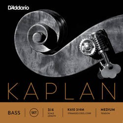 Струны DAddario Kaplan Double Bass 3/4 Medium