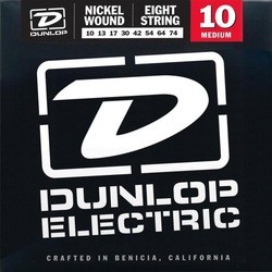 Струны Dunlop Nickel Wound 8-String Medium 10-74