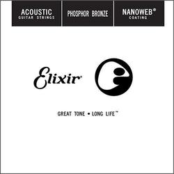 Струны Elixir Acoustic Phosphor Bronze NW Single 22