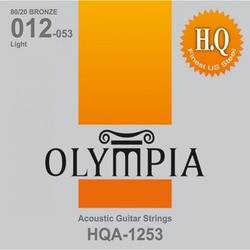 Струны Olympia 80/20 Bronze HQ Light 12-53