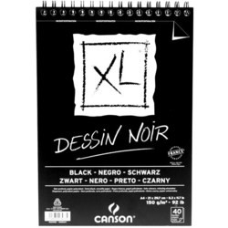 Блокноты Canson XL Dessin Noir A4