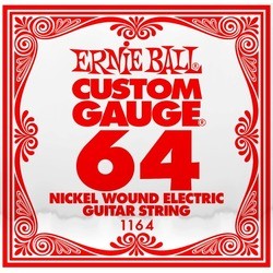 Струны Ernie Ball Single Nickel Wound 64