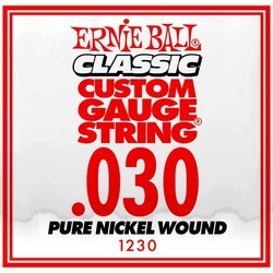 Струны Ernie Ball Single Pure Nickel Wound 30