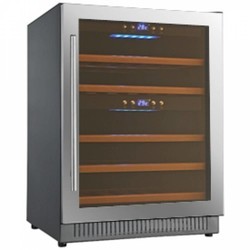 Винный шкаф Cold Vine C40-KBT2 (нержавеющая сталь)