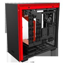 Корпус (системный блок) NZXT H700 (красный)