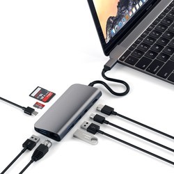 Картридер/USB-хаб Satechi Aluminum Type-C Multimedia Adapter