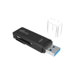 Картридер/USB-хаб Ritmix CR-3021