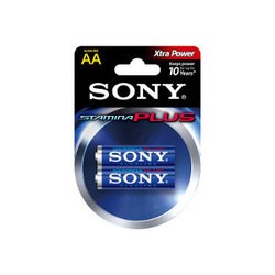 Аккумуляторная батарейка Sony Stamina Plus 2xAA