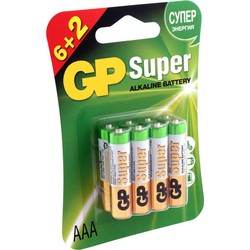 Аккумуляторная батарейка GP Super Alkaline 8xAAA