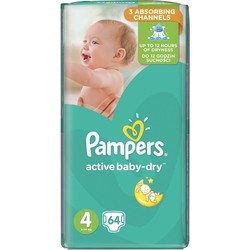Подгузники Pampers Active Baby-Dry 4 / 64 pcs