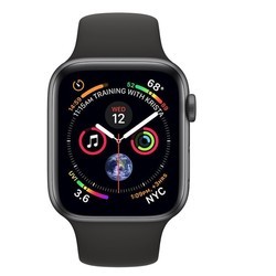 Носимый гаджет Apple Watch 4 Aluminum 44 mm (черный)