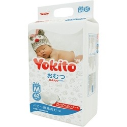 Подгузники Yokito Diapers M / 62 pcs