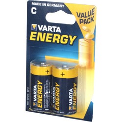 Аккумуляторная батарейка Varta Energy 2xC