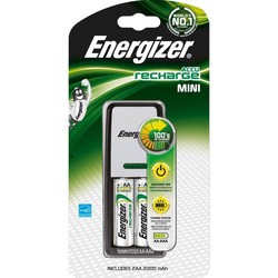 Зарядка аккумуляторных батареек Energizer Mini Charger + 2xAA 2000 mAh